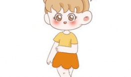 漫画小女孩,漫画中的小女孩